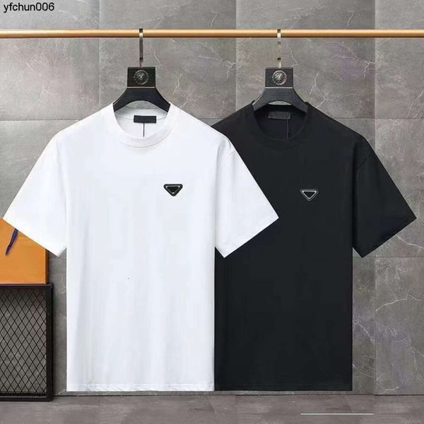 Herren-T-Shirt, Designer-Männer-T-Shirts, reine Baumwolle, Rundhalsausschnitt, lässig, kurze Ärmel, gepolsterte Kleidung, bedruckt, Cartoon mit dem gleichen Absatz, Chaopai {Kategorie}