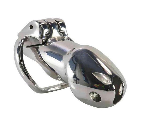 Edelstahl-männlicher Gürtel-Cock-Cage-Penis-Lock-Gerät-Ring-Sexspielzeug für Männer CB60002294442