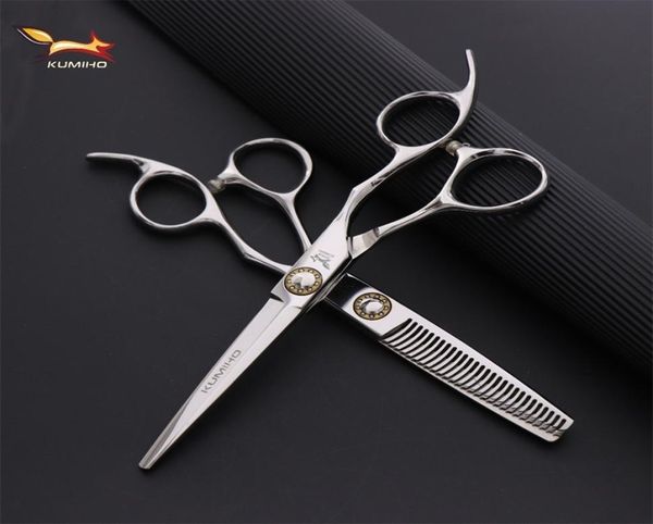 Японские ножницы для стрижки волос KUMIHO, профессиональные ножницы для стрижки волос с большим подшипником, для резки и филировки, 2202224733280