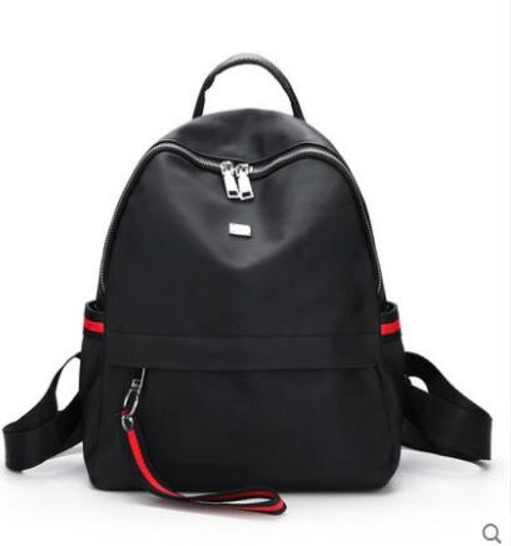 2018 mode Marken Adrette Nylon Schule Rucksack Tasche Für College Einfache Design Männer Casual rucksack Daypacks mochila männlich New1476330