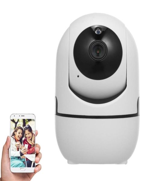 Камеры безопасности Беспроводной дистанционный мониторинг Вращение на 360e ° 1080P HD ночного видения Воспроизведение голосового домофона мобильного телефона Y187487673260655