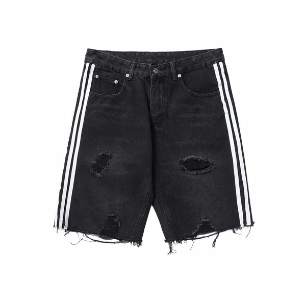 Shorts masculino estilo polar roupa de verão com praia fora da rua algodão puro mini hot 336