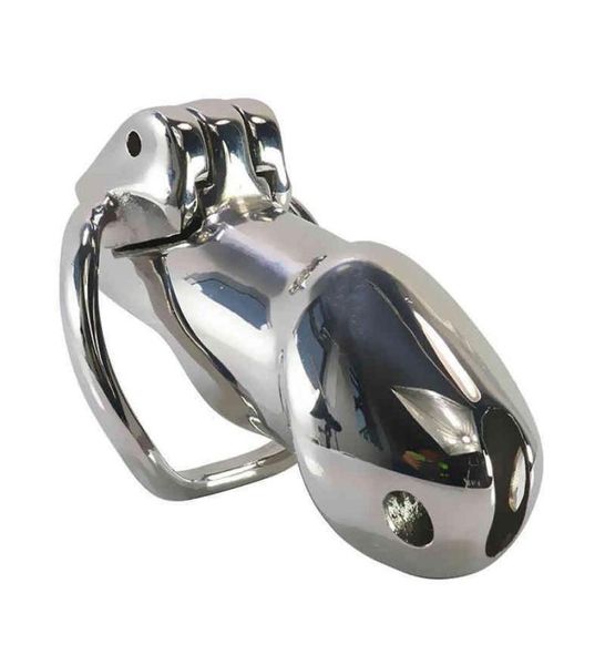 Edelstahl-männlicher Gürtel-Cock-Cage-Penis-Lock-Gerät-Ring-Sexspielzeug für Männer CB60001015093