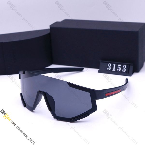 Designer-Sonnenbrille für Frauen klassische Proda Sonnenbrille UV400 Hochwertige Strandbrille Optional Triangular Signature TR-90 Rahmen-PRD3153;Geschäft/21621802