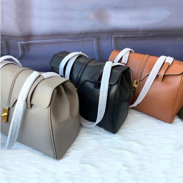 Grande capacidade macia 16 mini bolsa de ombro designer de luxo satinado ouro ombro crossbody bolsa bege tan marrom preto saco do mensageiro bolsa de luxo 10a