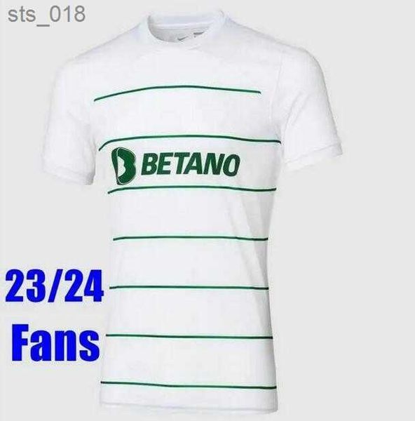 Camisas de futebol 4XL Sporting CP Lisboa camisas de futebol ACUNA Lisboa Jovane Sarabia Vietto COATES ACUNA casa fora 23 24 camisa de futebol Homens Crianças RONALDOH240309