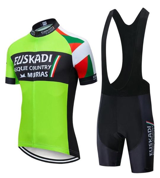 EUSKADI Marke Sommer Radfahren Jersey Set Atmungsaktive MTB Fahrrad Radfahren Kleidung Mountainbike Tragen Kleidung Maillot Ropa Ciclismo8729892