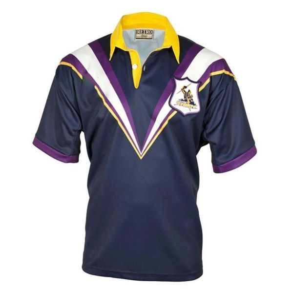Camisa retrô de rugby Melbourne Storm 1998 0123456789106997546