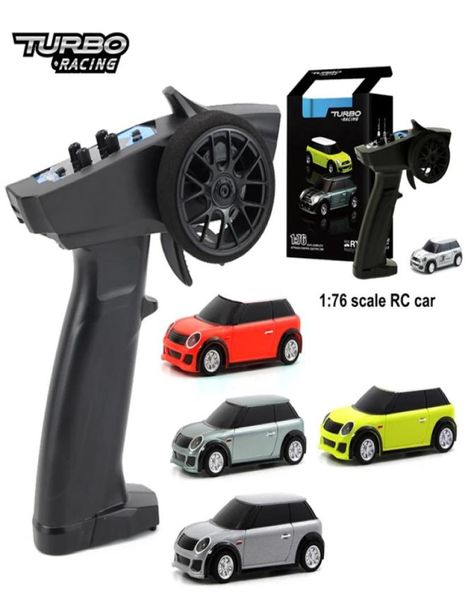 Turbo 176 RC Mini Full Proportional Electric Race RTR Kit 24GHZ Racing Experience Детские игрушки Новый патентный автомобиль 2012016058935