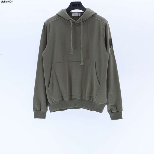 Felpe con cappuccio da uomo Felpa Pullover Felpe sottili Stile Italia Felpa con cappuccio per coppia autunno e inverno con distintivo Taglia asiatica Yb56