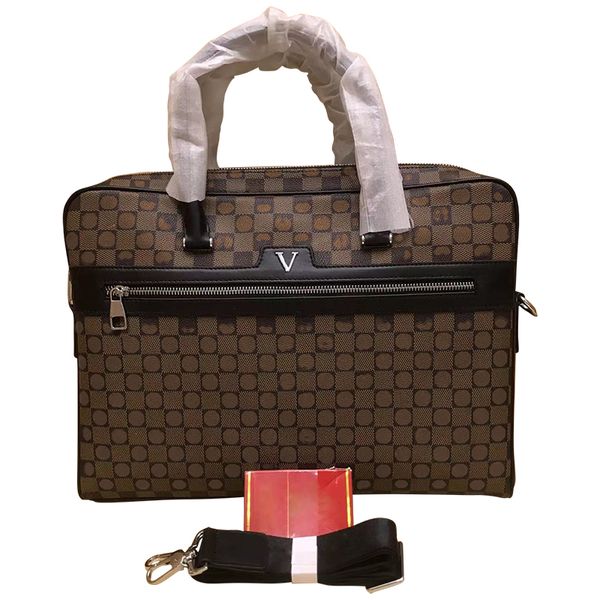 Valigette di lusso Designer Borsa di design grande Borsa da uomo Borsa per computer da lavoro Borsa per laptop di lusso Uomo Gentleman Borsa da uomo casual Borsa a tracolla singola