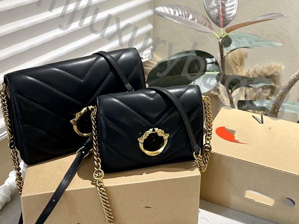 2024 Designer-Handtasche Damen Leder High-End Pinkoism Luxusmode Klassische Schwalbentasche cool und süß