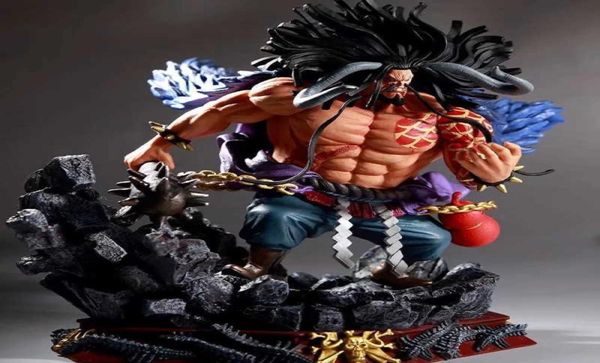 Anime bestas piratas gk batalha kaido figura de ação pvc excelente modelo kaizokudan estatueta brinquedo coleções presente q07221820801