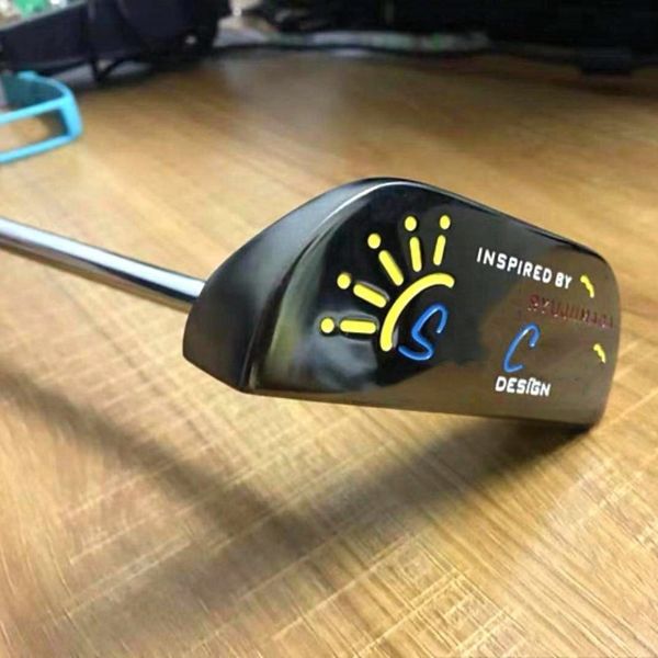 Golfschläger DESIGN-Putter Sonnenblumen Golf-Putter Herren-Golfschläger in limitierter Auflage Kontaktieren Sie uns, um Bilder mit LOGO anzusehen