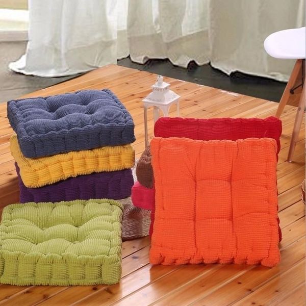 Almofada decorativa travesseiro espiga de milho tatami assento cadeira de escritório sofá tecido almofadas ao ar livre decoração de casa têxtil joelho coussin almofada d272n