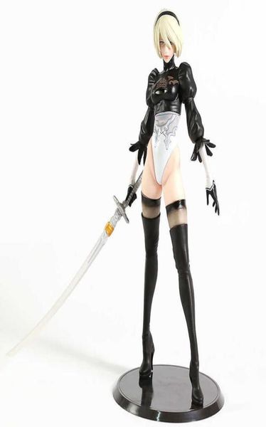 NieR Automata YoRHa No2 Tipo B 2B DX Versione PVC Figure da collezione Model Toy Action figurine regalo T30 Q07225760435