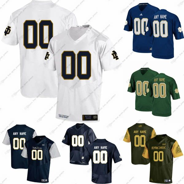 Personalizza il tuo gioco con le maglie di calcio irlandesi Notre Dame Fighting di prim'ordine Murphy Patterson Schrauth Spindler Wagner Wicks