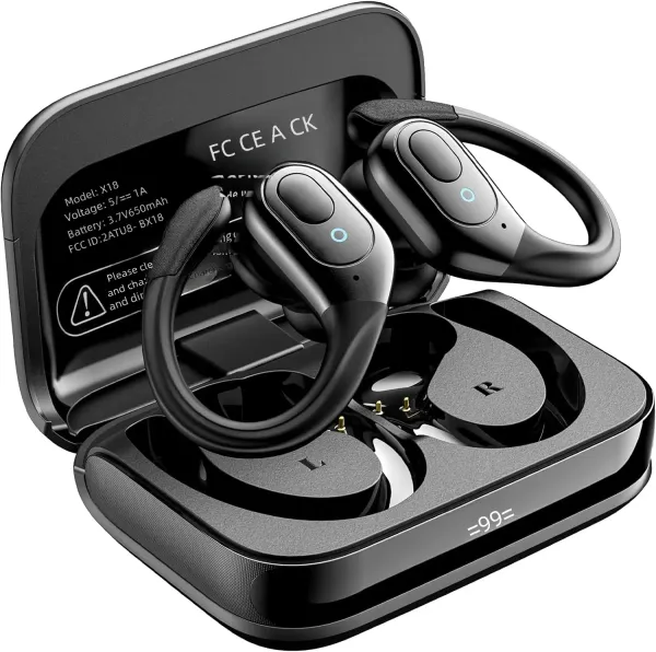 2024 NEUE TWS Drahtlose Bluetooth ENC Noise Reduction Kopfhörer HIFI Stereo Musik Sport Kopfhörer Wasserdichte Kopfhörer für Laufen