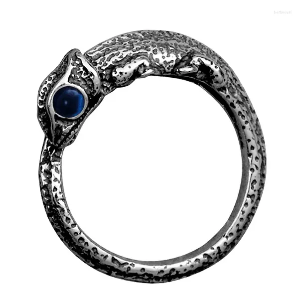 Anéis de cluster 925 anel de lagarto de prata para homens jóias moda cristal olho camaleão animal em forma de dedo masculino acessórios ajustáveis