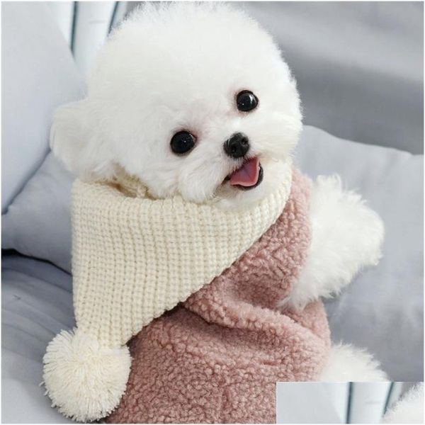 Cão vestuário novo inverno quente roupas para cães pequenos outono engrossar casaco de cachorro chihuahua bonito pet roupas acessórios 201127 Dhbpm