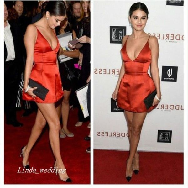 Selena Gomez Abito da sera Tappeto rosso Abito da celebrità Abito da festa di ballo Abito da evento formale Plus Size robe de soire vestido de festa 280U