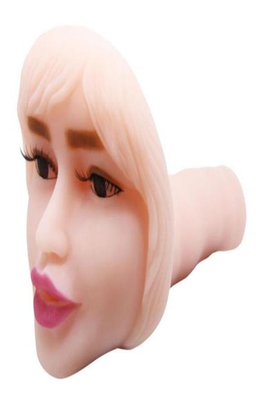 Baile rosto realista vibração multivelocidade masturbador oral brinquedos sexuais para homens boca bolso buceta vagina artificial produtos sexuais 1799984894