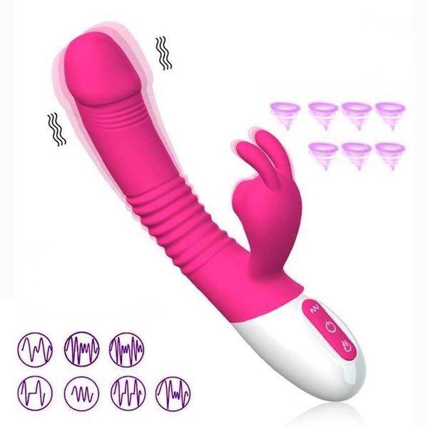 Saugen Kaninchen Vibrator Für Frauen Klitoris Sauger Stimulator Dildo G-punkt Vibratoren Weibliche Sex Spielzeug produkte Erwachsene 231010