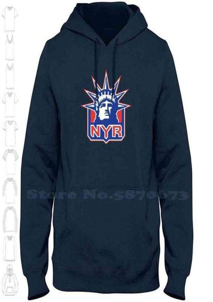 Rangersyork Merch Hoodies Sweatshirt Erkek Kadınlar Yeni NY Ranger 22H08228388053