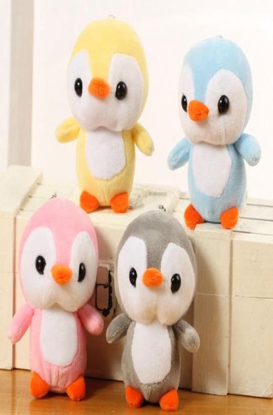 4 цвета, маленькие милые куклы-животные размером около 10 см, маленький пингвин, плюшевые мягкие игрушки, подарок, детские игрушки4197205