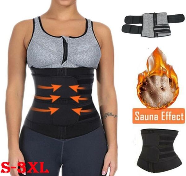 Goocheer Frauen Fitness Gürtel Xtreme Power Thermo Schweiß Body Shaper Taille Trainer Trimmer Korsett Wrap Workout Wear Abnehmen7066888