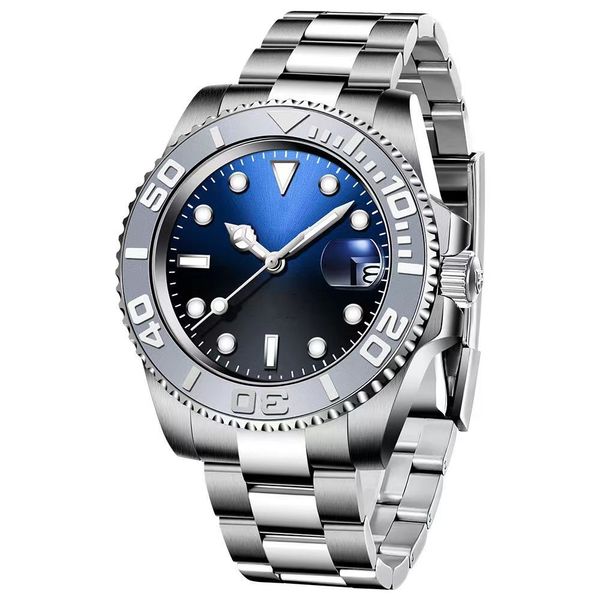 Relógios de luxo Designer Relógio de 41mm Mens datate Just além do mostrador verde claro 2813 Automático mecânico 904L Aço resistente à água Sapphire Montre de Luxe Watch