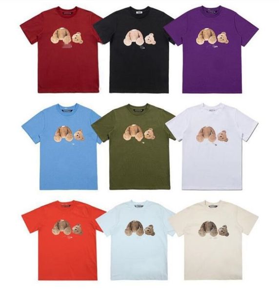 Tasarımcı T-Shirt Luxury T-Shirt Baskılı Palm T-Shirt Erkek ve Kadınlar Melek Kısa Kollu Sıradan Yuvarlak Boyun Üstü Giyim