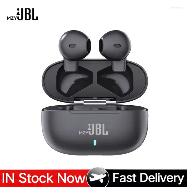 Orijinal Mzyjbl Bluetooth kulaklıklar E98 Kulak kulaklıklarında kablosuz şarj çantası spor kulaklık dokunmatik kontrolü egzersiz için mikrofon ile