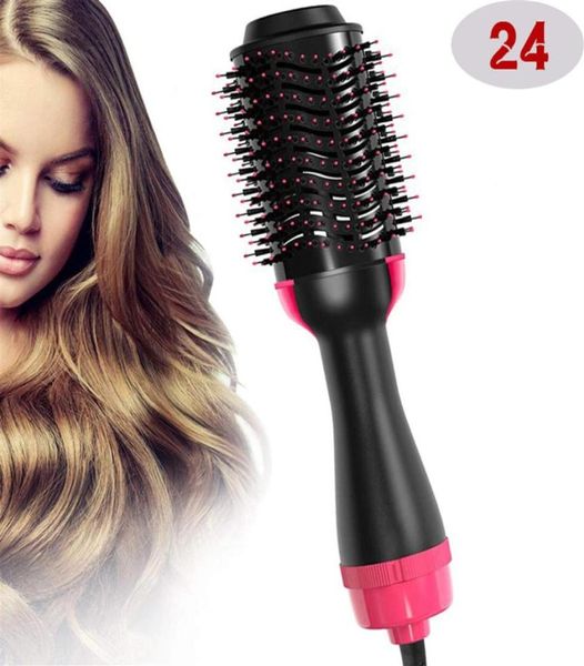 One Step Asciugacapelli Volumizzante Salon Air Paddle Spazzola per lo styling Generatore di ioni negativi Piastra per capelli Bigodino Q1204222Z2135982