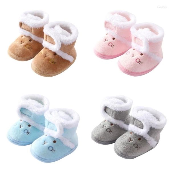 Botas Botas Quentes Nascidas Menino Menina Criança Para Bebês De 3-5-7-9 Meses