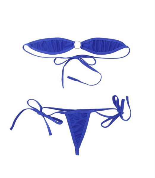 OnePiece Suits Womens Egzotik Plaj Giyim Minimal Cover Selftie Mini Micro Bikini GSTRING BRIE8121340
