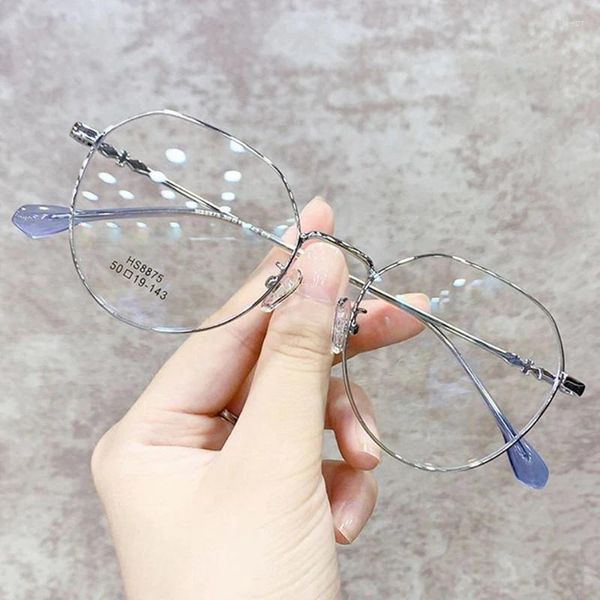 Sonnenbrille, Anti-Blaulicht-Myopie-Brille, Vintage-Stil, blendende Augenbelastung, große Brille für Gaming-Studenten