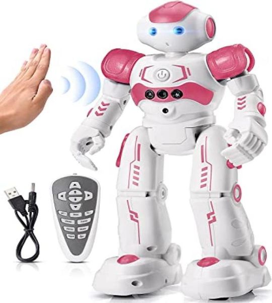 RC Fernbedienung Roboter Spielzeug Handgeste N Sensing Programmierbar Smart Tanzen Singen Gehen6806062