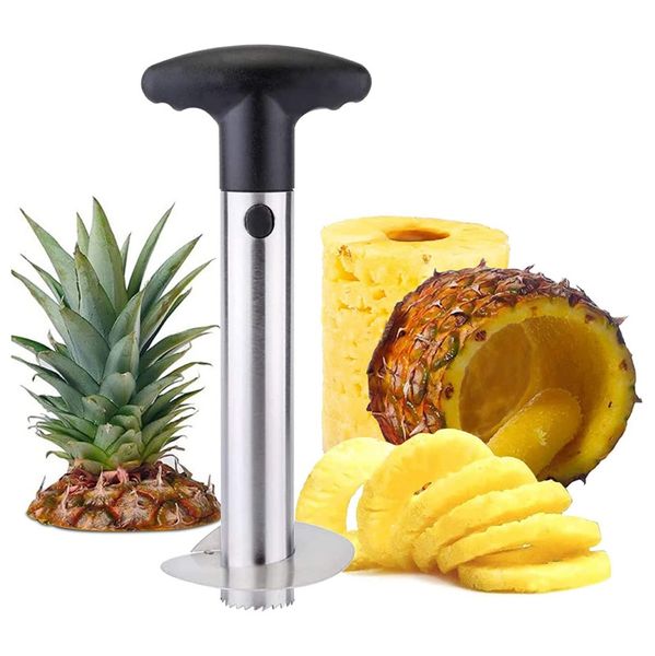 Affettatrici manuali creative per ananas Pelapatate in acciaio inossidabile Strumenti per cucinare frutta Accessori Gadget da cucina