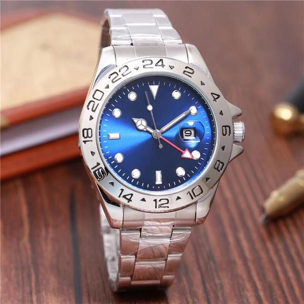 Submarine Herrenuhr Automatik Modedesigneruhren Montre 40mm Edelstahl Armbanduhren mit Gleitverschluss leuchtend Mit Box