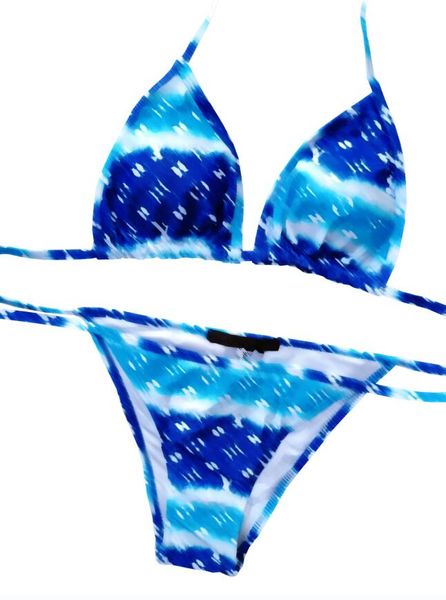 Designer Sexy Bikini Set per donne Bandage Swimsuit Twopieces Crop Top Abbigliamento da bagno per il bagno per infilare abbigliamento da spiaggia in alto.