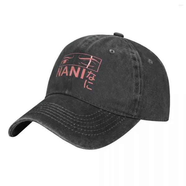 Berets Anime Baseball Caps Hüte Nani Aesthetic Eyes Klassischer Cowboyhut für Mann Hip Hop Snapback