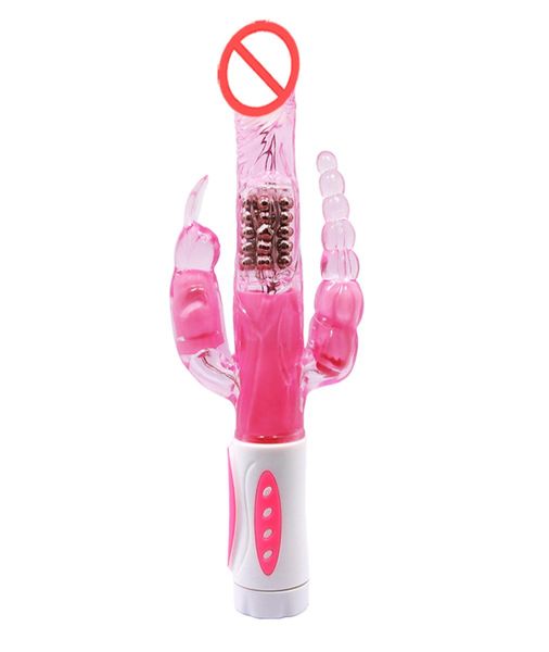 12-Frequenz-Kaninchenvibrator Sex-Produkte Vibratoren mit Analvibrator-Rotation Sexspielzeug für Frau Erotik Erwachsener Sexshop3159881