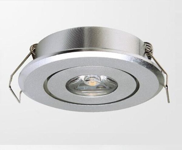 Faretto da incasso a soffitto rotondo Mini LED da 1W 3W 110V 220V Pannello LED da incasso Lampada da incasso in alluminio Bianco caldo9679587