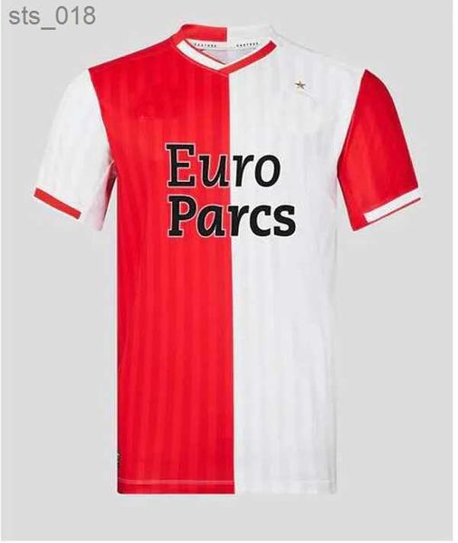 Camisas de futebol Feyenoords camisas de futebol Gimenez TRAUNER HARTMAN 5 GIMENEZ 29 PAIXAO TAABOUNI MADEIRA 2024 Home Homens crianças camisa de futebolH240309