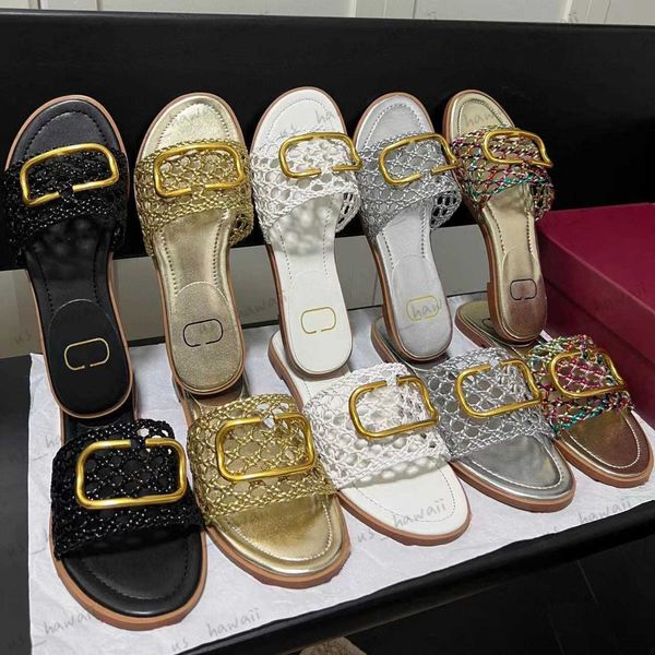 Terlik Bayan Ev Platformu Sandale Erkek Deri Plaj Sandal Yüksek Kaliteli Ayakkabı Tasarımcı Terlik Moda Terlik Açık havada yüzmek Slaytlar Yaz Slide Luxury Lady