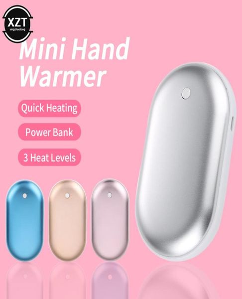 Inverno mini mão mais quente almofada de aquecimento usb recarregável acessível bolso dos desenhos animados aquecedor elétrico war6008724