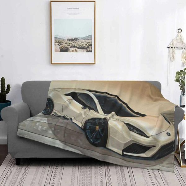 Coperte Lotus 2014 Pittura Morbida coperta calda per auto Sport più veloce Automobile Veicolo Automotive