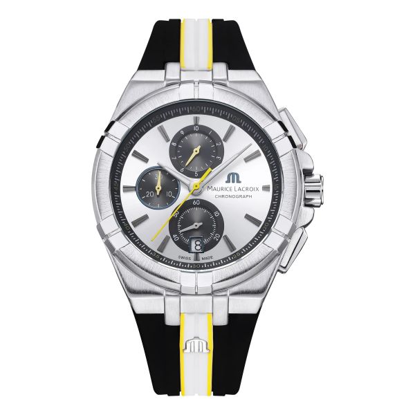 Nova marca de luxo maurício lacroix aikon quartzo tempo código relógio vikings 43mm data automática namoro masculino boutique presente quartzowatch