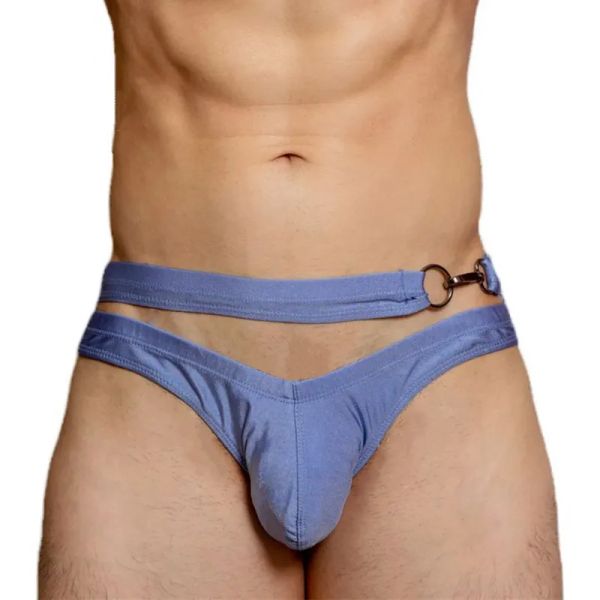 Costumi da bagno sexy bikini a metà schiena slip da bagno uomo costume da bagno aperto laterale DM costumi da bagno seobean costume da bagno mini slip brasiliano pantaloncini gay spiaggia